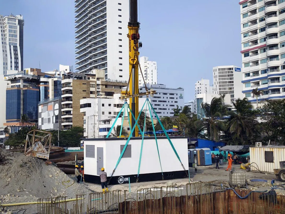 Subestación Superficial prefabricada de concreto - MILEM Colombia